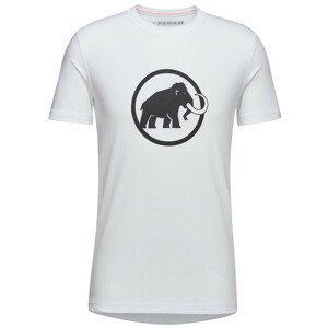 Pánské tričko Mammut Core T-Shirt Men Classic Velikost: XL / Barva: bílá/černá