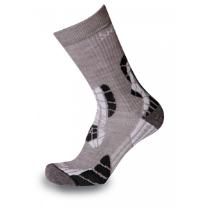 Ponožky Sherpax Chamlang Velikost: 35-38 / Barva: šedá