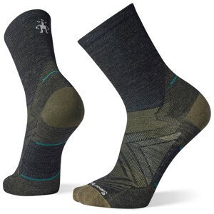 Ponožky Smartwool Run Zero Cushion Mid Crew Velikost ponožek: 38-41 / Barva: šedá