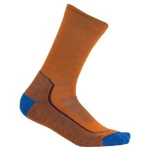 Pánské ponožky Icebreaker M Hike+ Light Crew Velikost ponožek: 44,5-46,5 / Barva: oranžová