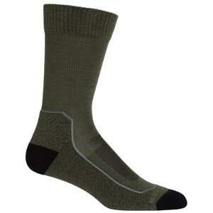 Pánské ponožky Icebreaker M Hike+ Light Crew Velikost ponožek: 44,5-46,5 / Barva: hnědá