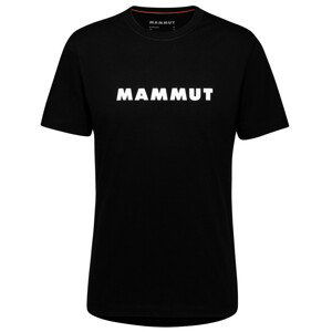 Pánské triko Mammut Core T-Shirt Men Logo Velikost: XL / Barva: černá