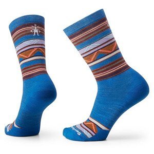 Ponožky Smartwool Everyday Zig Zag Valley Crew Velikost ponožek: 34-37 / Barva: modrá/oranžová