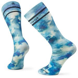Lyžařské ponožky Smartwool Ski Full Cushion Midnight Ski Pattern OTC Velikost ponožek: 46-49 / Barva: modrá/bíla