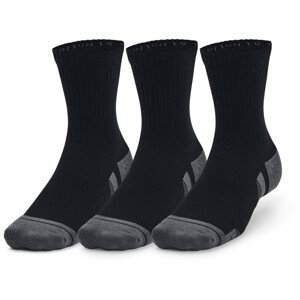 Sada ponožek Under Armour Performance Cotton 3p Mid Velikost ponožek: 40-42 / Barva: černá