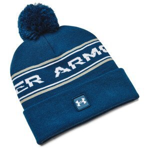 Pánská zimní čepice Under Armour Halftime Pom Beanie Barva: modrá