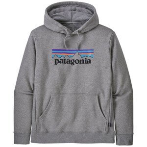 Mikina Patagonia P-6 Logo Uprisal Hoody Velikost: S / Barva: šedá