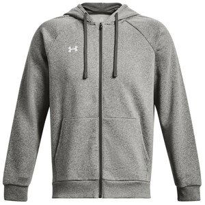 Pánská mikina Under Armour Rival Fleece FZ Hoodie Velikost: XL / Barva: šedá