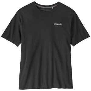Pánské triko Patagonia P-6 Mission Organic T-Shirt Velikost: L / Barva: černá
