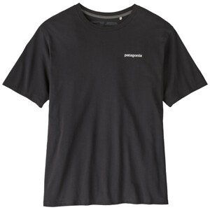 Pánské triko Patagonia P-6 Mission Organic T-Shirt Velikost: XL / Barva: černá