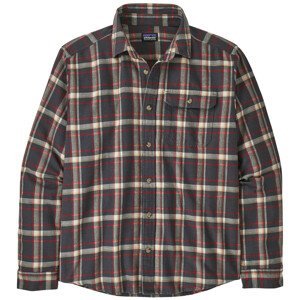 Pánská košile Patagonia Fjord Flannel Shirt Velikost: M / Barva: černá/červená