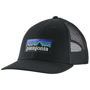 Kšiltovka Patagonia P-6 Logo LoPro Trucker Hat Barva: černá