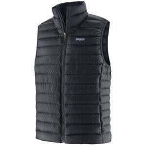 Pánská péřová vesta Patagonia Down Sweater Vest Velikost: M / Barva: černá