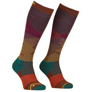 Pánské podkolenky Ortovox All Mountain Long Socks M Velikost ponožek: 42-44 / Barva: oranžová
