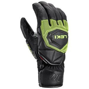 Lyžařské rukavice Leki WCR Coach 3D Velikost rukavic: 10 / Barva: černá/zelená