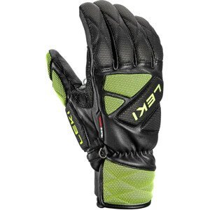 Lyžařské rukavice Leki WCR Venom DH 3D Velikost rukavic: 10 / Barva: černá/zelená