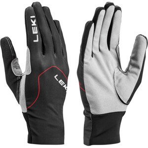Lyžařské rukavice Leki Nordic Skin Velikost rukavic: 6 / Barva: černá/bílá