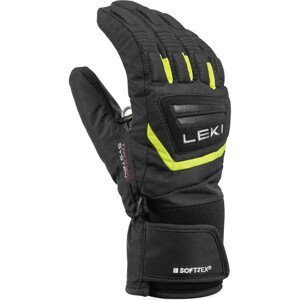 Lyžařské rukavice Leki Griffin 3D Junior Velikost rukavic: 7 / Barva: černá/žlutá