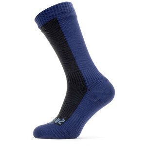 Nepromokavé ponožky SealSkinz Starston Velikost ponožek: 43-46 / Barva: modrá/černá