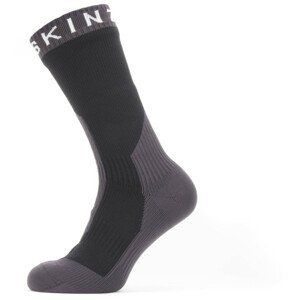 Nepromokavé ponožky SealSkinz Stanfield Velikost ponožek: 39-42 / Barva: černá/šedá