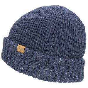 Čepice SealSkinz Waterproof Cold Weather Roll Cuff Beanie Hat Velikost: S-M / Barva: modrá