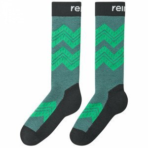 Dětské ponožky Reima Suksee Velikost ponožek: 26-29 / Barva: zelená