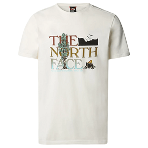Pánské triko The North Face M Outdoor S/S Tee Velikost: L / Barva: bílá