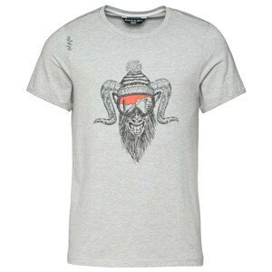 Pánské tričko Chillaz Rock Hero Winter Velikost: M / Barva: světle šedá