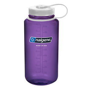 Láhev Nalgene Wide Mouth 1l Barva: šedá/modrá