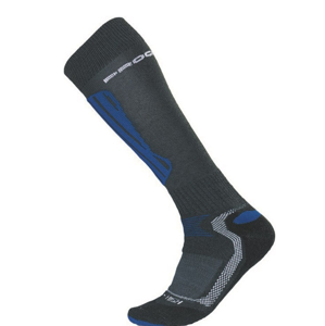 Podkolenky P Progress XHI 8U X-High Velikost ponožek: 43-47/ Barva: černá/modrá