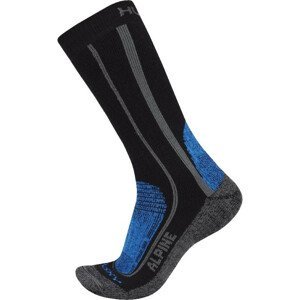 Ponožky Husky Alpine Velikost: 36 - 40 (M) / Barva: modrá/černá