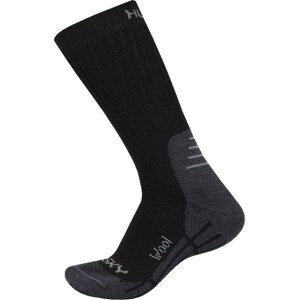 Ponožky Husky All Wool (2018) Velikost: 36 - 40 (M) / Barva: černá