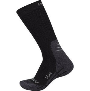 Ponožky Husky All Wool (2018) Velikost: 41 - 44 (L) / Barva: černá