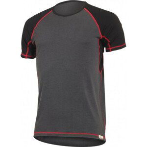 Pánské funkční triko Lasting Oto Velikost: XL / Barva: šedá/červená