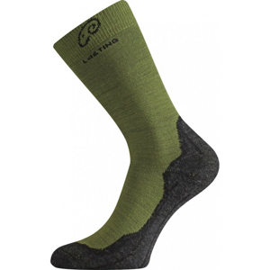 Ponožky Lasting WHI Velikost ponožek: 42-45 (L) / Barva: tmavě zelená