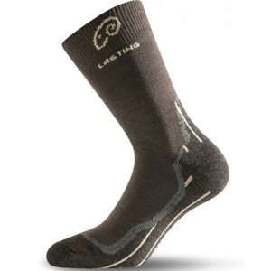 Ponožky Lasting WHI Velikost: 42-45 (L) / Barva: hnědá