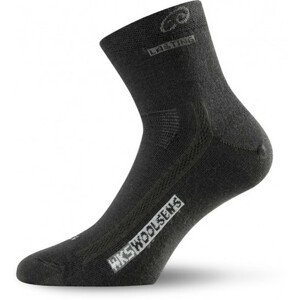 Ponožky Lasting WKS Velikost: 42-45 (L) / Velikost ponožek: 42-45 / Barva: černá