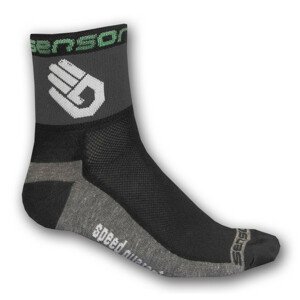 Ponožky Sensor Race Lite Ruka Velikost ponožek (EU): 39-42 (6-8) / Barva: černá