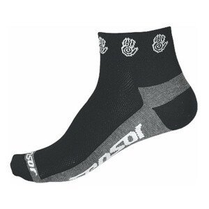 Ponožky Sensor Race Lite Ručičky Velikost ponožek (EU): 43-46 (9-11) / Barva: černá