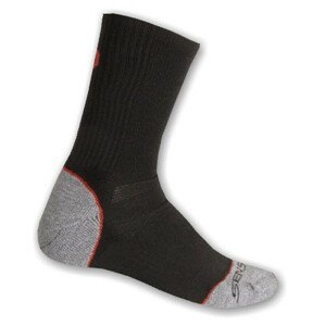 Ponožky Sensor Hiking Bambus Velikost: 35-38 (3/5) / Barva: černá/červená