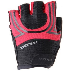 Cyklistické rukavice Axon 270 Velikost: L / Barva: červená
