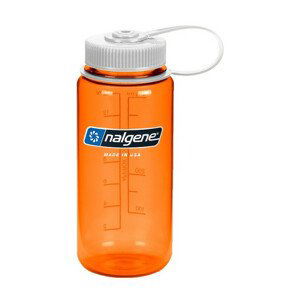 Láhev Nalgene Wide Mouth 0,5l Barva: bílá/oranžová