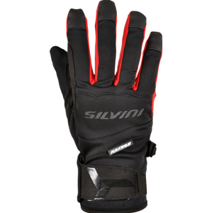 Softshellové rukavice Silvini Fusaro UA745 Velikost rukavic: XXXL / Barva: černá/červená