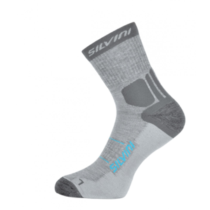 Ponožky Silvini Vallonga UA522 Velikost ponožek: 42-44 / Barva: šedá/modrá