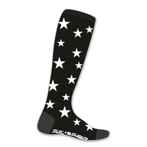 Ponožky Sensor Thermosnow Stars černé Velikost ponožek: 39-42 / Barva: černá