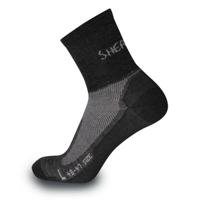 Ponožky Sherpax Solo Velikost ponožek: 43-47 / Barva: šedá