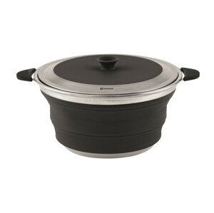 Hrnec Outwell Collaps pot with lid 4,5 l Barva: Midnight Black
