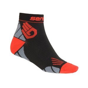 Ponožky Sensor Marathon Velikost ponožek: 43-46 / Barva: černá