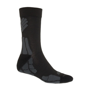 Ponožky Sensor Hiking Merino Wool Velikost ponožek: 39-42 (6-8) / Barva: šedá