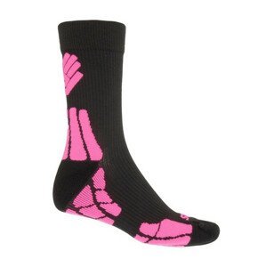 Ponožky Sensor Hiking Merino Wool Velikost ponožek: 43-46 / Barva: růžová